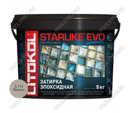 Затирочная смесь Litokol STARLIKE EVO Neutro S.113, 5 кг