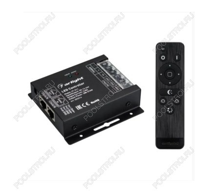 Контроллер VT-S11-3x8A (12-24V. ПДУ СТИК 12КН. RF) к прожекторам RGB 10Вт. 40Вт