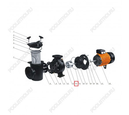 Крыльчатка насоса Aquaviva AVC-5.5T